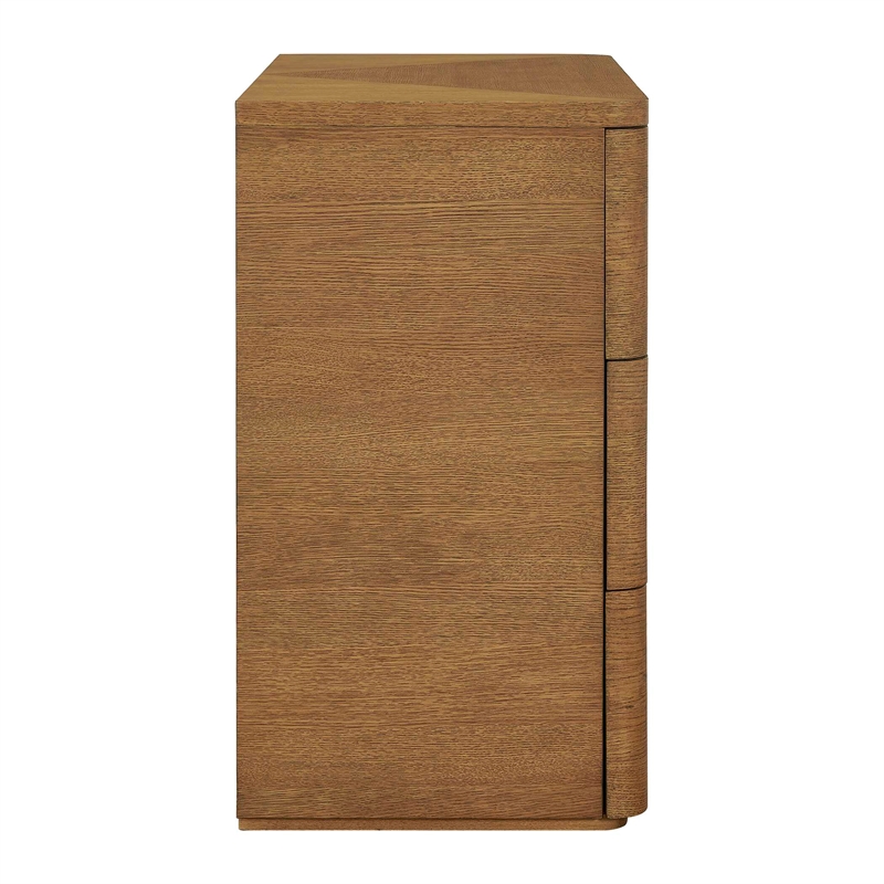 Uttermost Duluth Oak 3-Drawer Chest in Woodtone