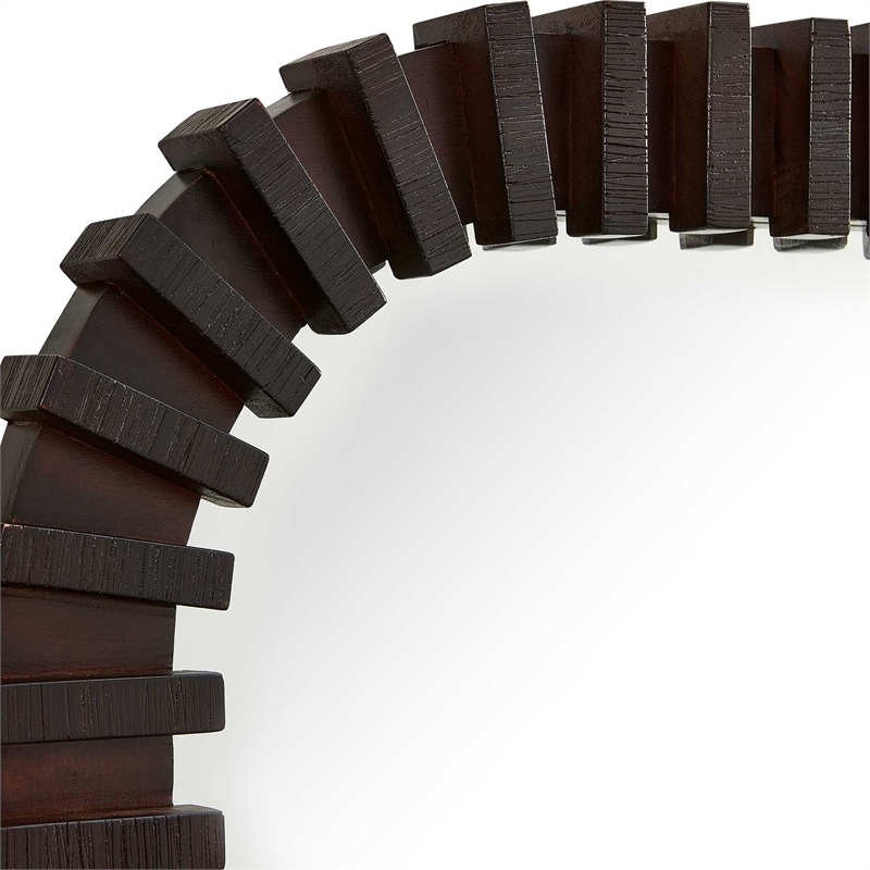 Uttermost Abram Mirror in Espresso