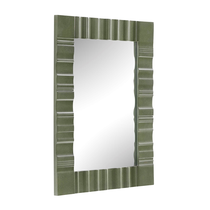 Uttermost Quincey Mirror in Olive Green
