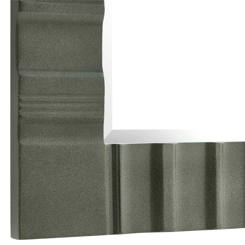Uttermost Quincey Mirror in Olive Green