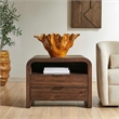 Uttermost Decatur Side Table in Dark Walnut