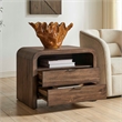 Uttermost Decatur Side Table in Dark Walnut