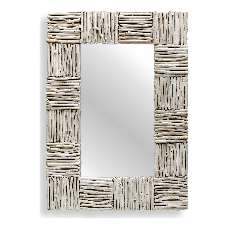 Uttermost Lathey Mirror in Teak Woodtone