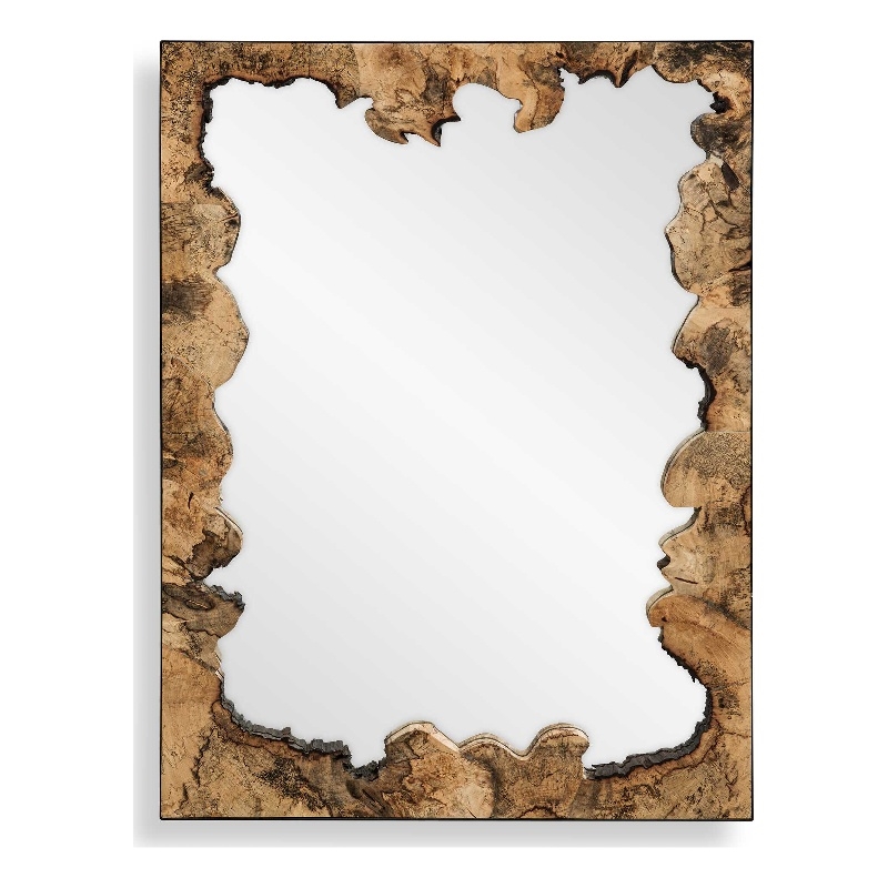 Uttermost Abraham Wood Mirror in Woodtone