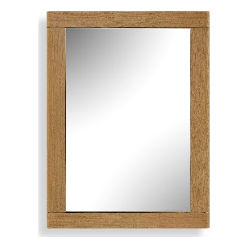 Uttermost Bishop Gunstock Mirror in Oak Woodtone