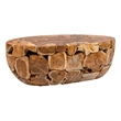 Uttermost Gareis Teak Coffee Table in Teak Woodtone