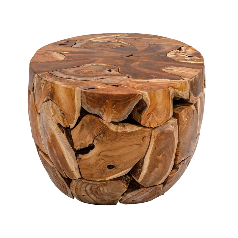 Uttermost Gareis Teak Coffee Table in Teak Woodtone