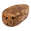 Uttermost Gareis Teak Coffee Table in Teak Woodtone