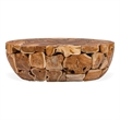 Uttermost Gareis Teak Coffee Table in Teak Woodtone