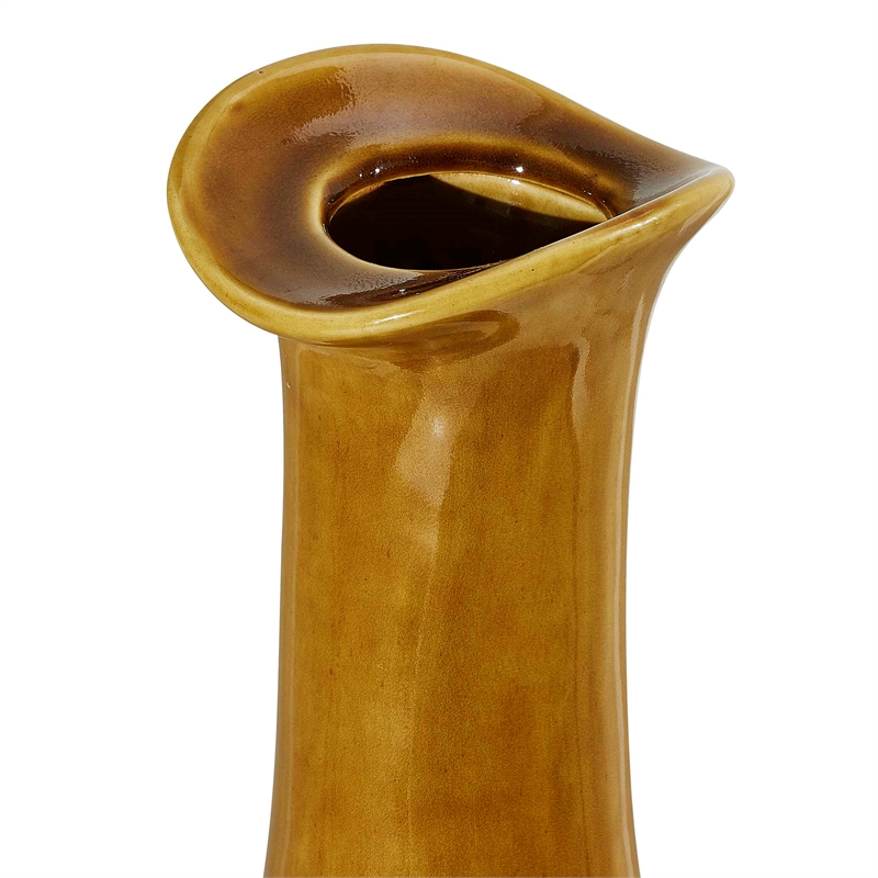 Uttermost Sienna Flow Indoor-Outdoor Bottle Vases in Brown (Set of 2)