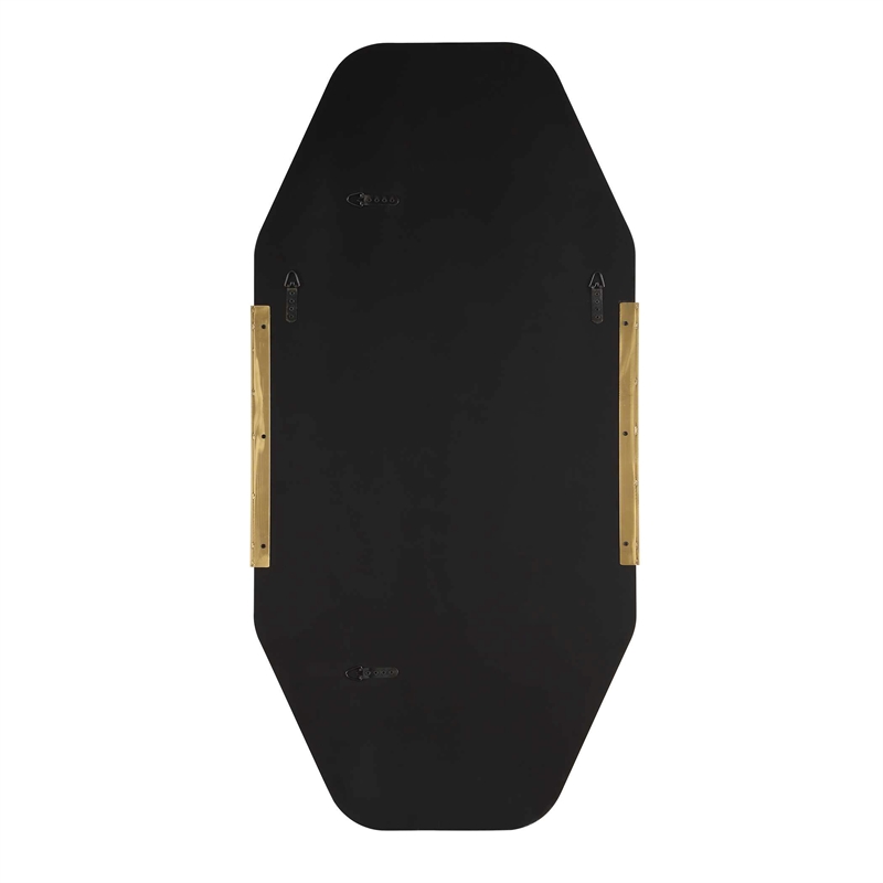 Uttermost Makari Mirror in Antique Brass and Gold