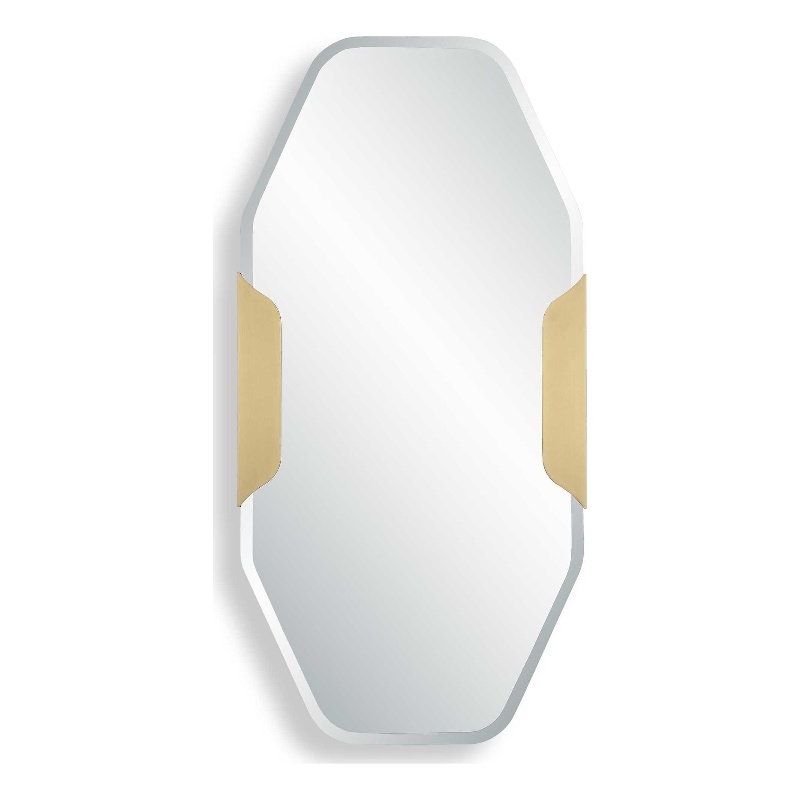 Uttermost Makari Mirror in Antique Brass and Gold