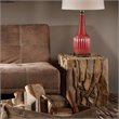 Uttermost Teak Root Contemporary Wood Bunching Cube in Natural Uttermost Teak Root Contemporary Wood Bunching Cube in Natural