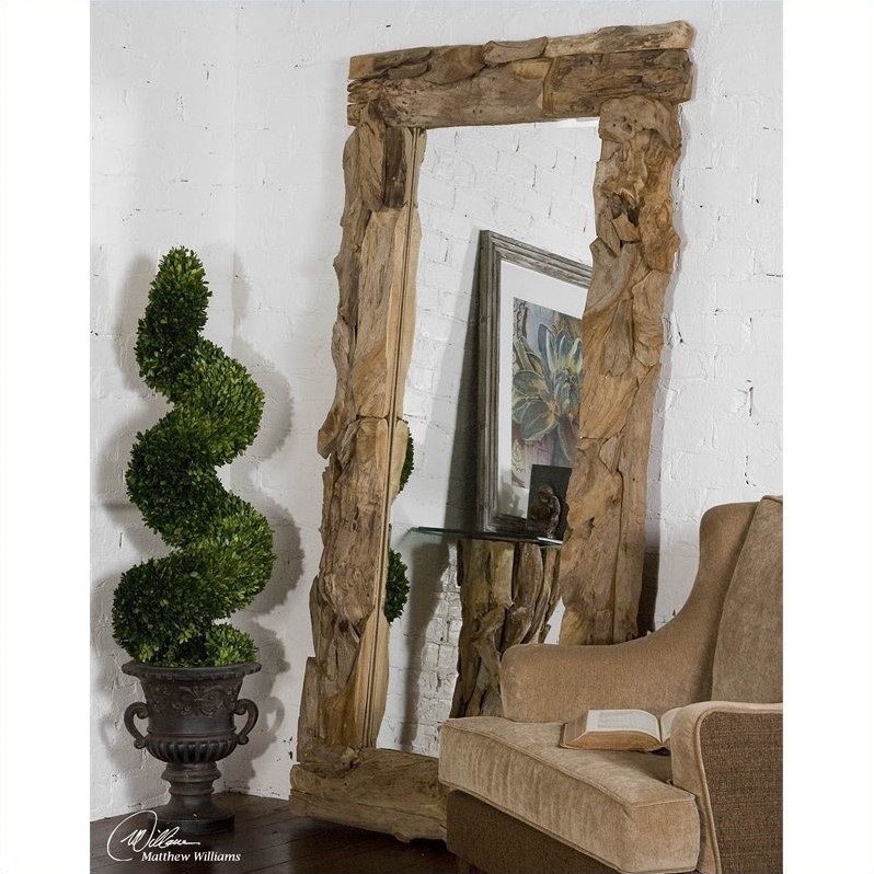 Vignettes Uttermost Mirror In Natural Unfinished Teak Root