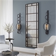 Uttermost Avidan Contemporary Style Metal Mirror in Antique Gold