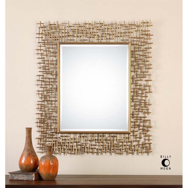 Vignettes Img Uttermost Nevena Gold Mirror