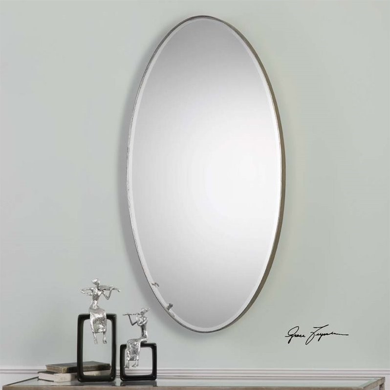 Vignettes Uttermost Petra Oval Mirror