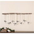 Uttermost Birds On A Branch Traditional Elm Wood Wall Art in Bronze/Ivory