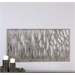 Uttermost Amadahy Contemporary Metal Wall Art in Rust-olive Green/Gray