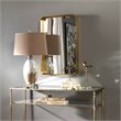 Uttermost Crofton Contemporary Style Metal Mirror in Gold Finish