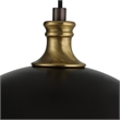 Uttermost Placuna Pendant in Bronze