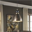 Uttermost Adastra 1 Light Antique Brass Pendant