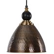 Uttermost Adastra 1 Light Antique Brass Pendant
