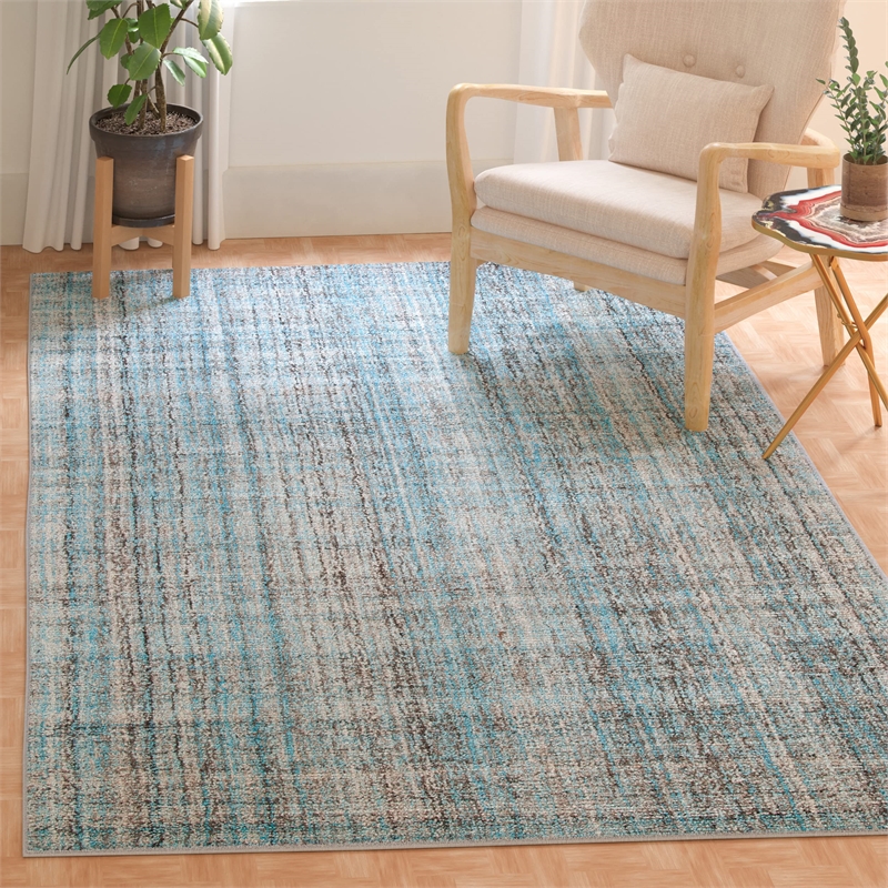 Safavieh Abstract 6' X 9' Handmade Rug in Blue