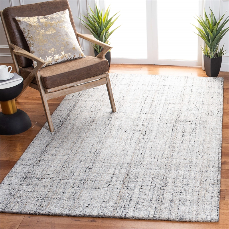 Safavieh Abstract 4' X 6' Handmade Rug in Camel and Black