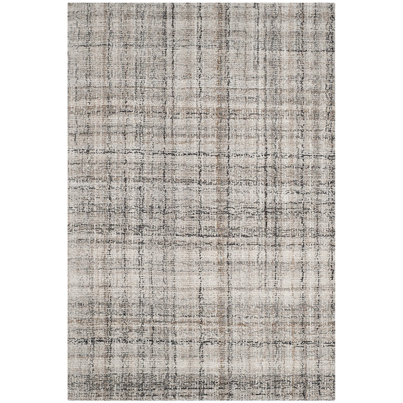 Safavieh Abstract 4' X 6' Handmade Rug in Camel and Black
