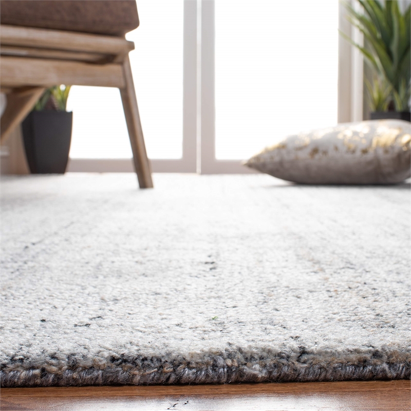 Safavieh Abstract 8' X 10' Handmade Rug in Camel and Black