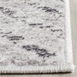 Safavieh Adirondack 6' X 9' Power Loomed Rug in Ivory and Charcoal