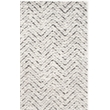Safavieh Adirondack 8' X 10' Power Loomed Rug in Ivory and Charcoal