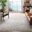 Safavieh Adirondack 9' X 12' Power Loomed Rug in Ivory and Charcoal