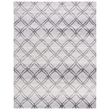 Safavieh Adirondack 9' X 12' Power Loomed Rug in Silver and Charcoal