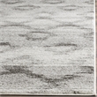 Safavieh Adirondack 3' X 5' Power Loomed Rug in Silver and Charcoal