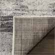 Safavieh Adirondack 9' X 12' Power Loomed Rug in Silver and Charcoal