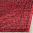 Safavieh Adirondack 10' X 14' Power Loomed Rug in Red and Black