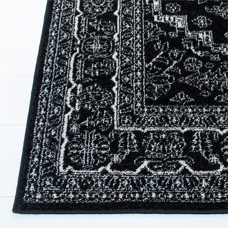 Safavieh Adirondack 3' X 5' Power Loomed Rug in Ivory and Slate