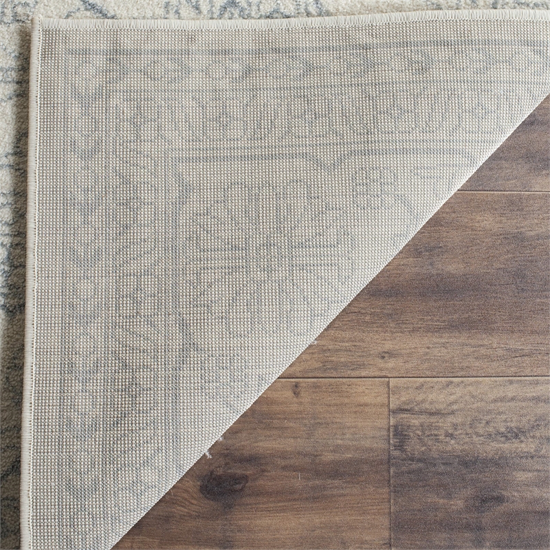 Safavieh Adirondack 9' X 12' Power Loomed Rug in Ivory and Slate