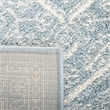 Safavieh Adirondack 3' X 5' Power Loomed Rug in Slate and Ivory