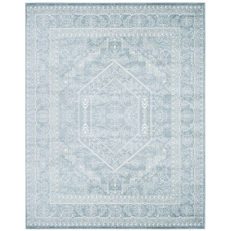 Safavieh Adirondack 8' X 10' Power Loomed Rug in Slate and Ivory