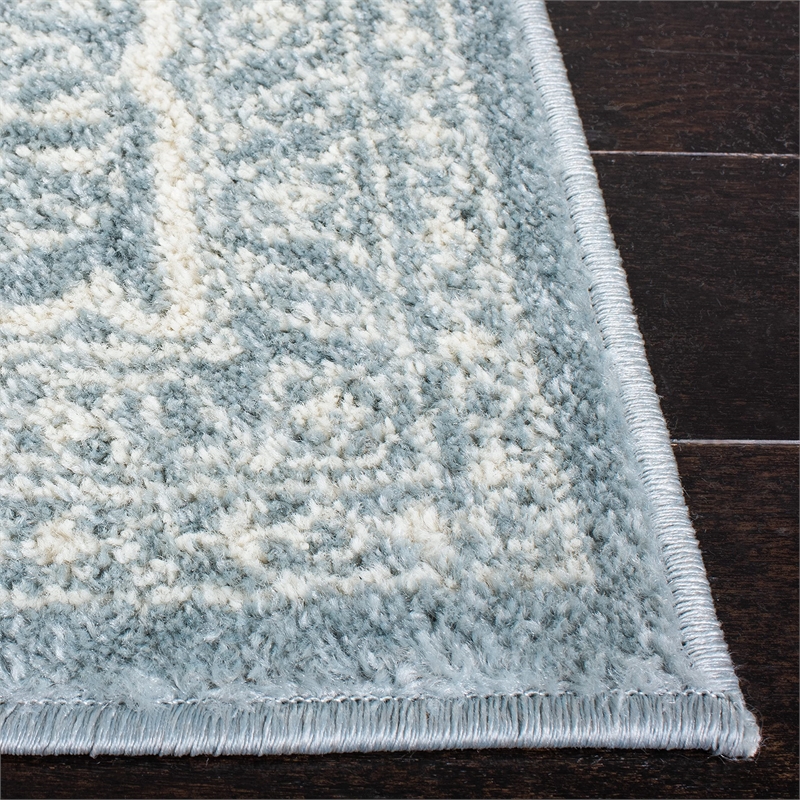 Safavieh Adirondack 8' X 10' Power Loomed Rug in Slate and Ivory