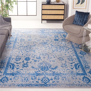 Safavieh Adirondack 10' X 14' Power Loomed Rug in Gray and Blue