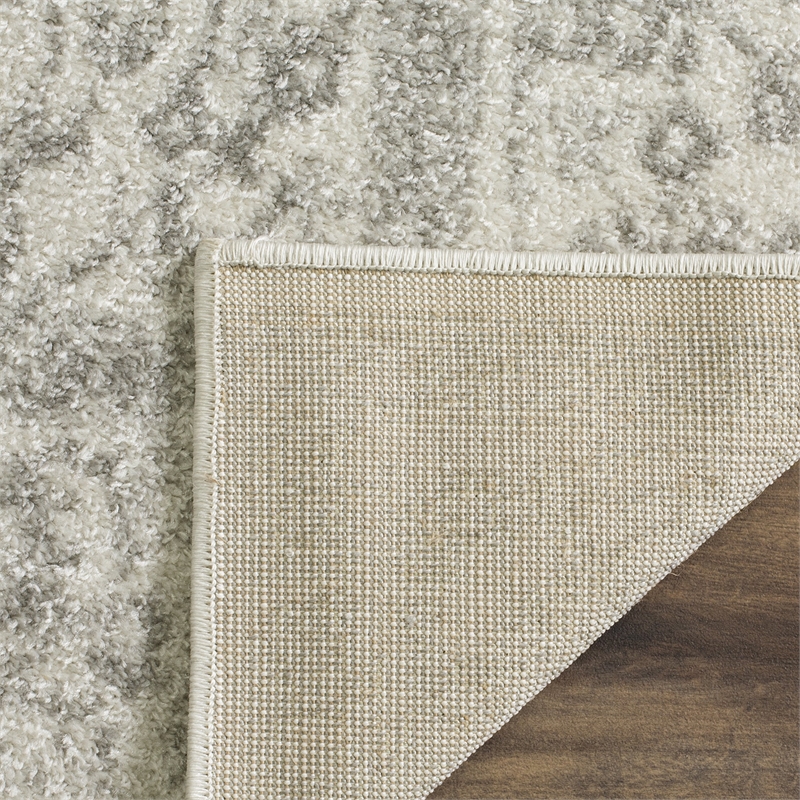 Safavieh Adirondack 4' X 6' Power Loomed Rug in Ivory and Silver
