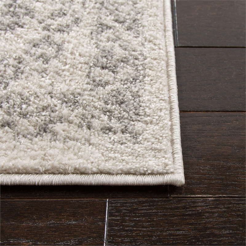 Safavieh Adirondack 8' X 10' Power Loomed Rug in Ivory and Silver