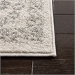Safavieh Adirondack 8' X 10' Power Loomed Rug in Ivory and Silver