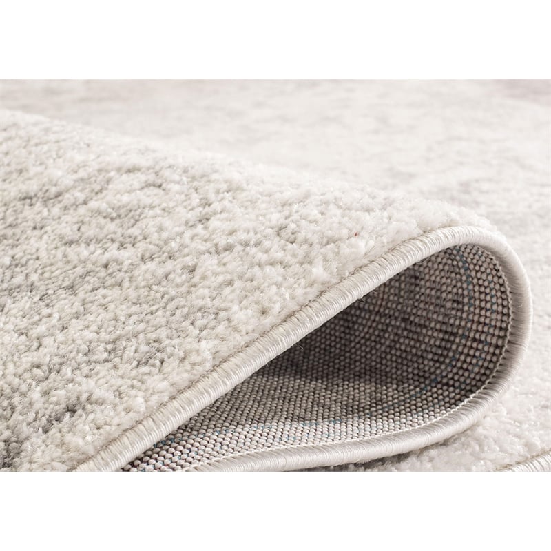 Safavieh Adirondack 8' X 10' Power Loomed Rug in Ivory and Silver