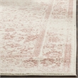 Safavieh Adirondack 3' X 5' Power Loomed Rug in Ivory and Rose