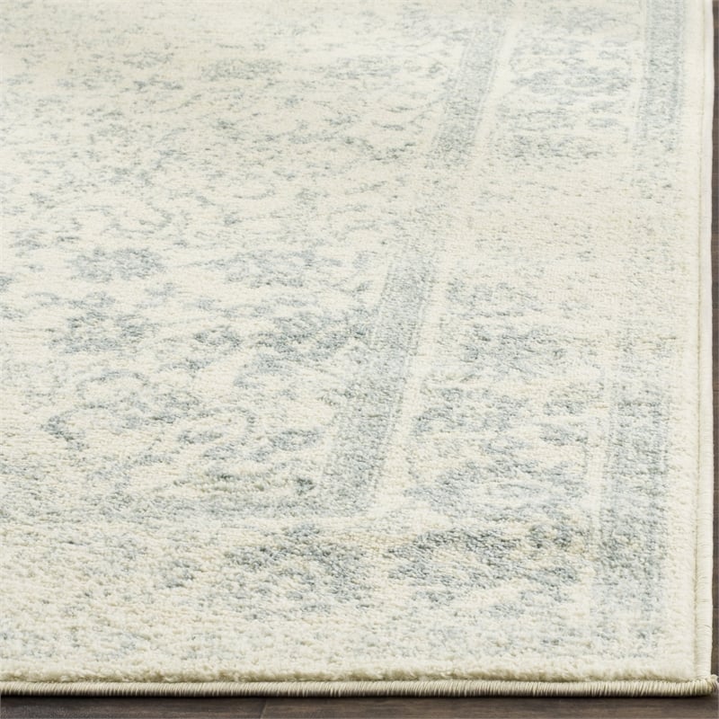Safavieh Adirondack 6' X 9' Power Loomed Rug in Ivory and Slate